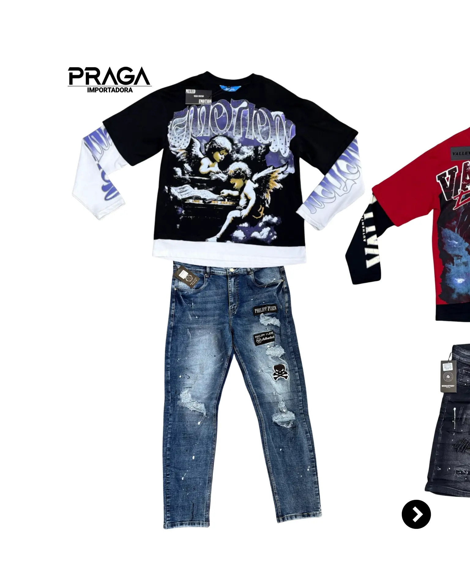 Conjunto camiseta y jeans